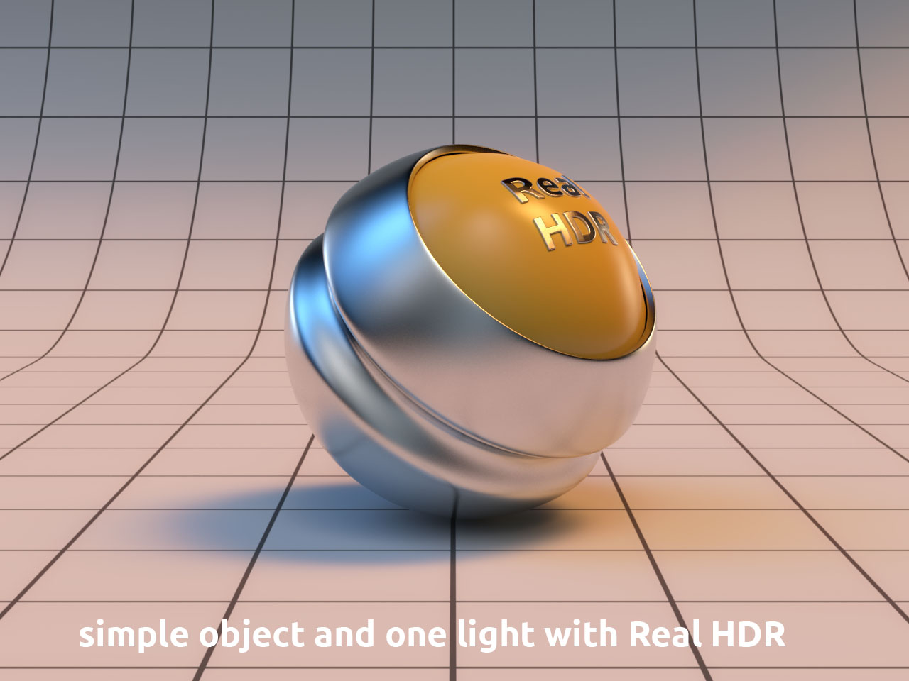 basic render with HDR