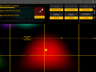 Real HDR UI docking Shapes' blending